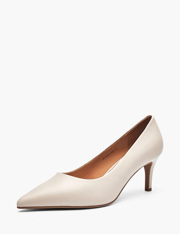 Молочные женские туфли MASCOTTE 94-612311-0501 | ракурс 2