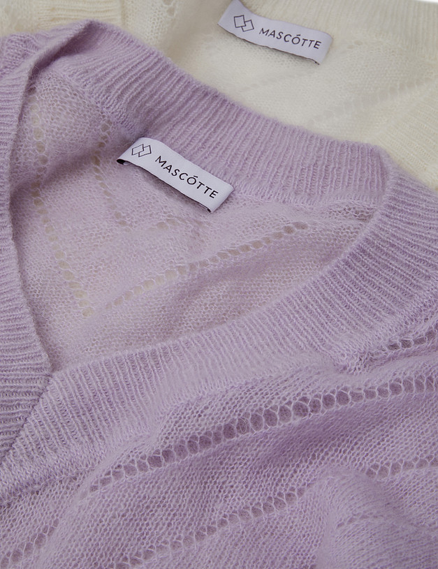 Сиреневый женский джемпер MASCOTTE 852-3202-2407 | ракурс 8