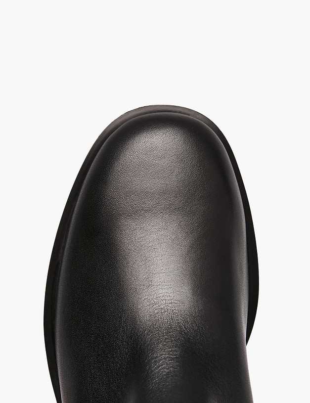 Черные женские сапоги MASCOTTE 384-421021-01002 | ракурс 4