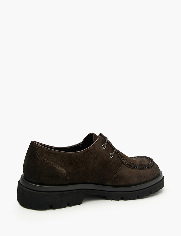 Коричневые мужские полуботинки MASCOTTE 175-522213-2228M | ракурс 3