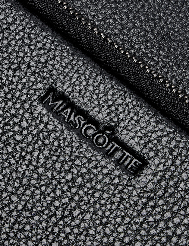 Черный мужской портфель MASCOTTE 622-6115-102 | ракурс 4
