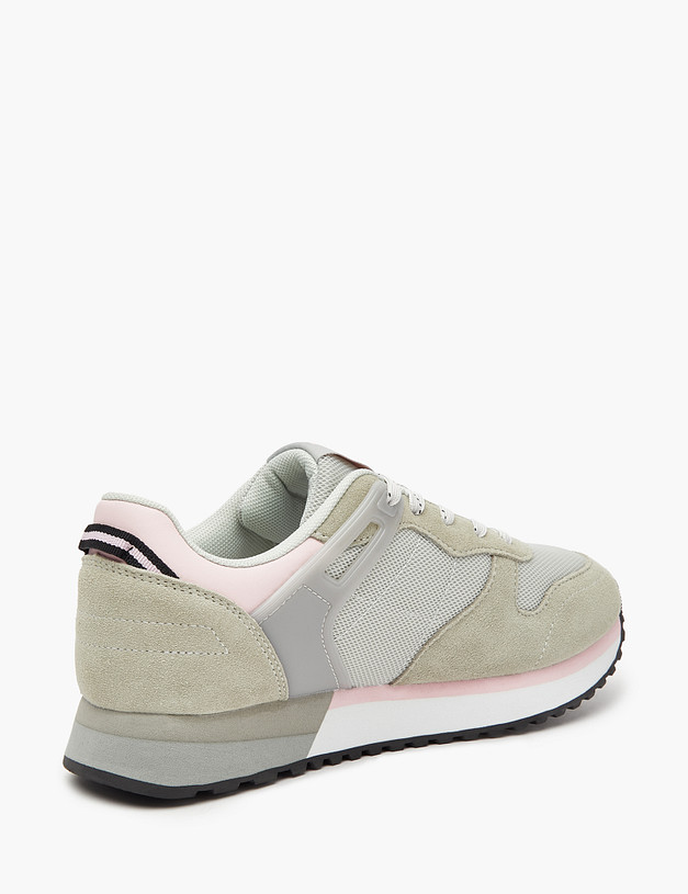 Серые женские кроссовки MASCOTTE 189-322621-0210 | ракурс 3