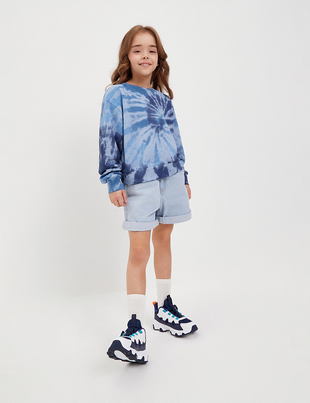 Синие детские кроссовки MASCOTTE 192-410321-0203 | ракурс 3