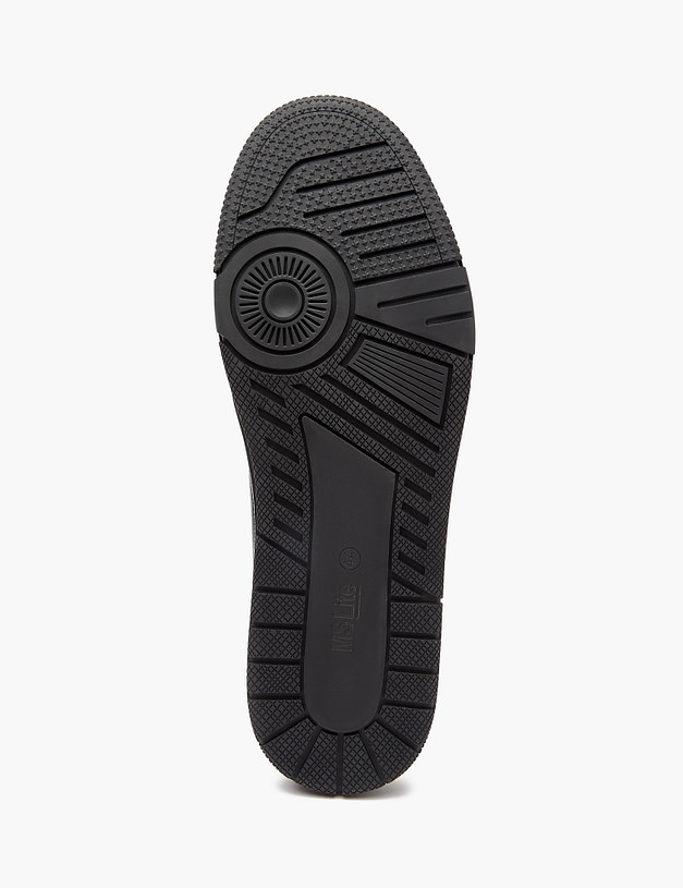 Черно-белые мужские кеды MASCOTTE 128-323621-0601/02 | ракурс 5