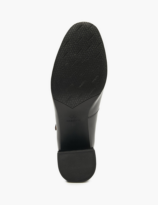 Черные женские туфли Мэри Джейн MASCOTTE 126-525411-3701M | ракурс 5