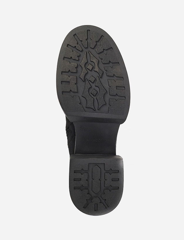 Черные ботильоны на массивном каблуке MASCOTTE 25-121521-2402 | ракурс 5