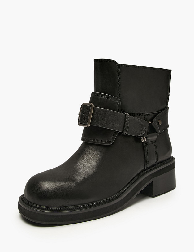 Черные женские ботинки MASCOTTE 175-5282321-0102 | ракурс 2