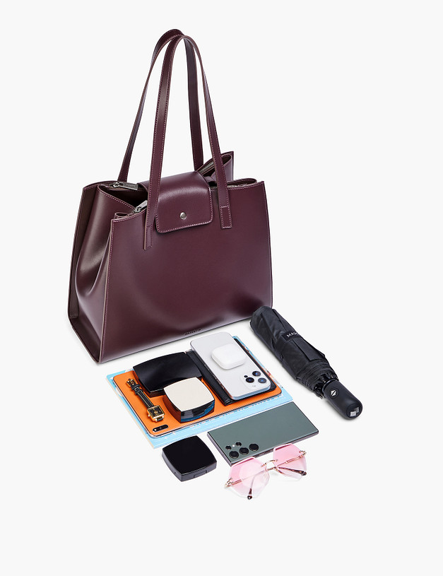 Бордовая женская сумка MASCOTTE 660-5214-105 | ракурс 5