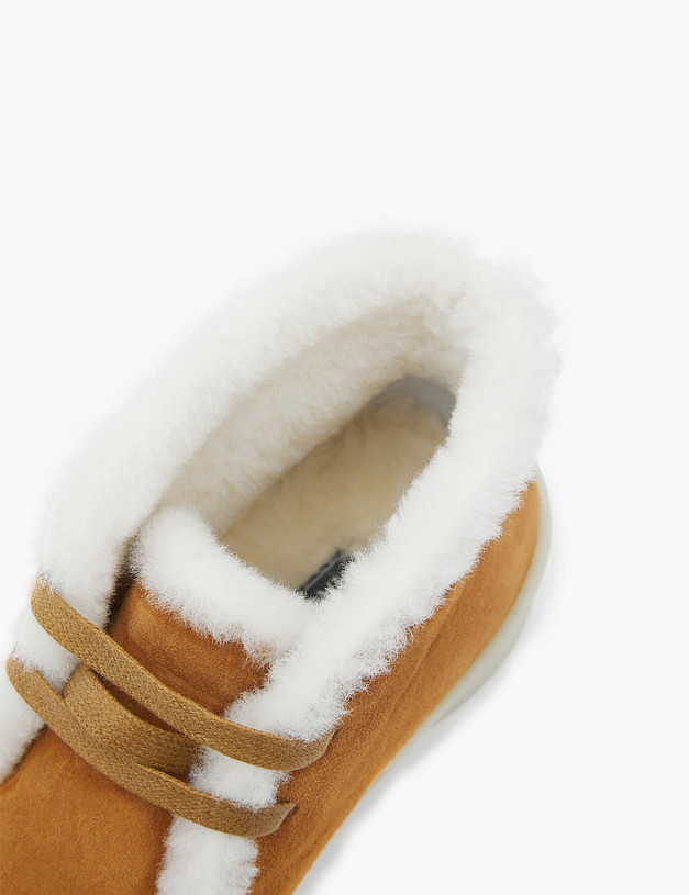 Рыжие женские дезерты на меху MASCOTTE 22-3180238-3689M | ракурс 6