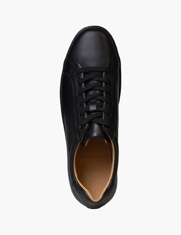 Черные мужские кеды MASCOTTE 58-6131713-8110M | ракурс 4
