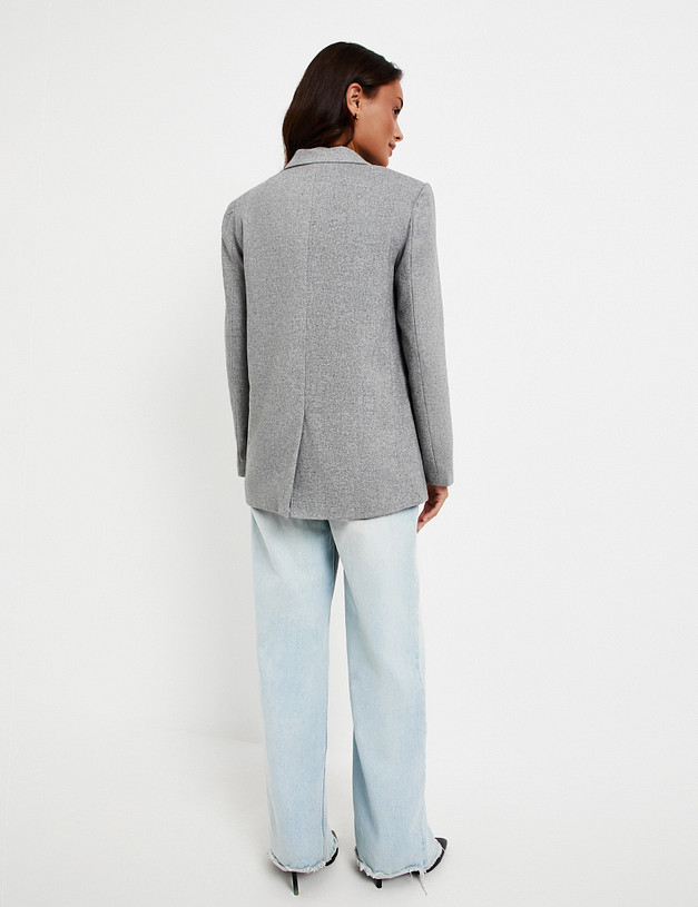 Серый женский жакет MASCOTTE 885-5202-510 | ракурс 7