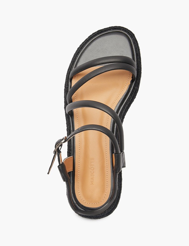Черные женские сандалии MASCOTTE 233-5165514-7501M | ракурс 4