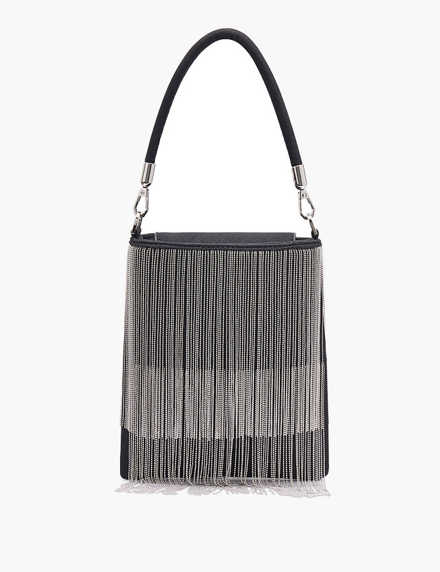 Черная женская сумка MASCOTTE 646-5220-6102 | ракурс 2