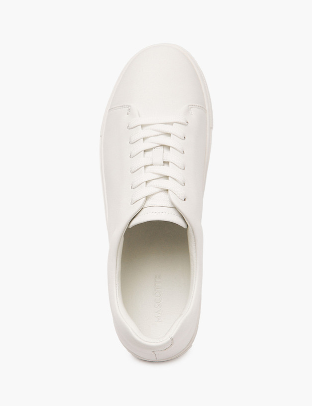 Белые женские кеды MASCOTTE 58-513121-3569M | ракурс 4 Белые женские кеды MASCOTTE 58-513121-3569M | ракурс 4