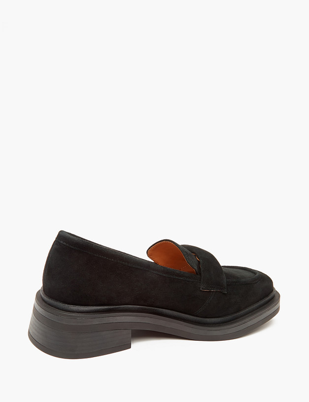 Черные женские лоферы MASCOTTE 233-3204411-0602 | ракурс 3