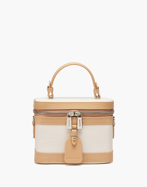 602-6109-601 Сумка женская и.кожа/текстиль бел-беж, S, Mascotte