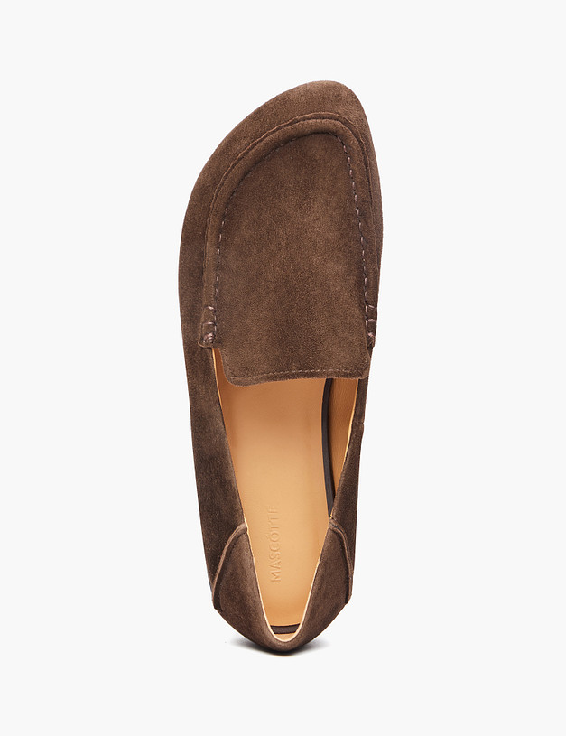 Коричневые женские лоферы MASCOTTE 22-6100912-4680M | ракурс 4