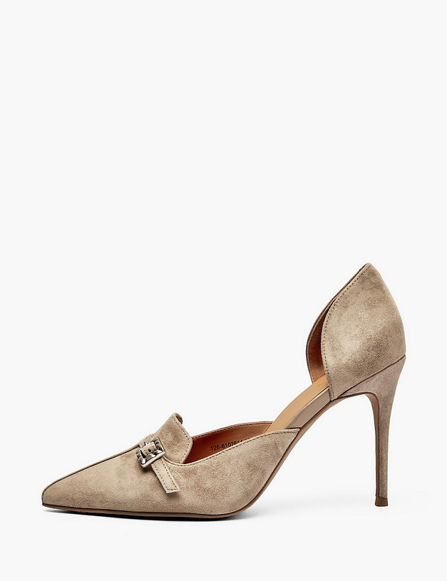 Бежевые женские туфли MASCOTTE 126-6102614-5610M | ракурс 1