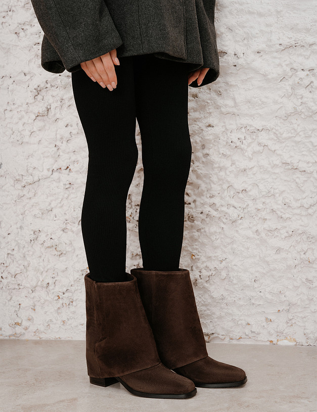 Коричневые женские ботильоны MASCOTTE 175-5282222-4680M | ракурс 2