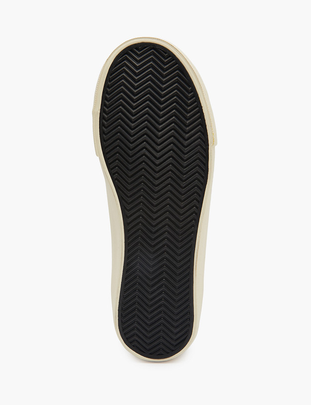 Оливковые детские высокие кеды MASCOTTE 98-511021-0204 | ракурс 6