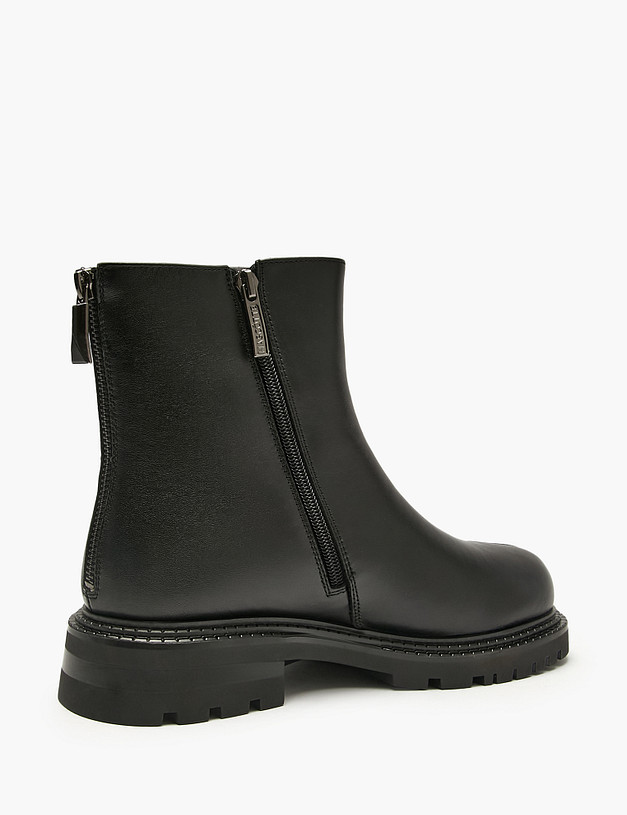 Черные женские зимние ботинки MASCOTTE 94-521933-3100M | ракурс 3