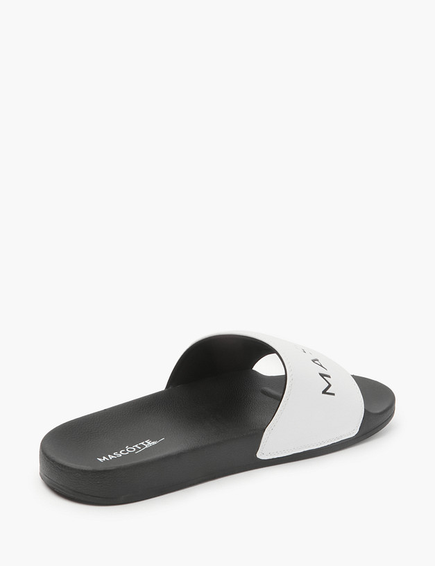 Белые мужские сабо MASCOTTE 151-110121-0601 | ракурс 4