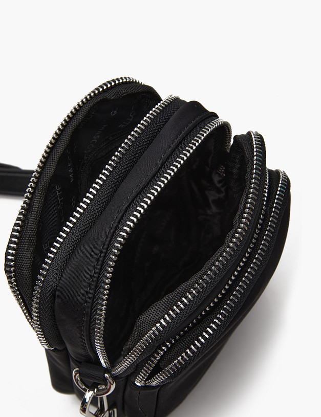 Черная женская сумка MASCOTTE 670-4113-202 | ракурс 4 Черная женская сумка MASCOTTE 670-4113-202 | ракурс 4