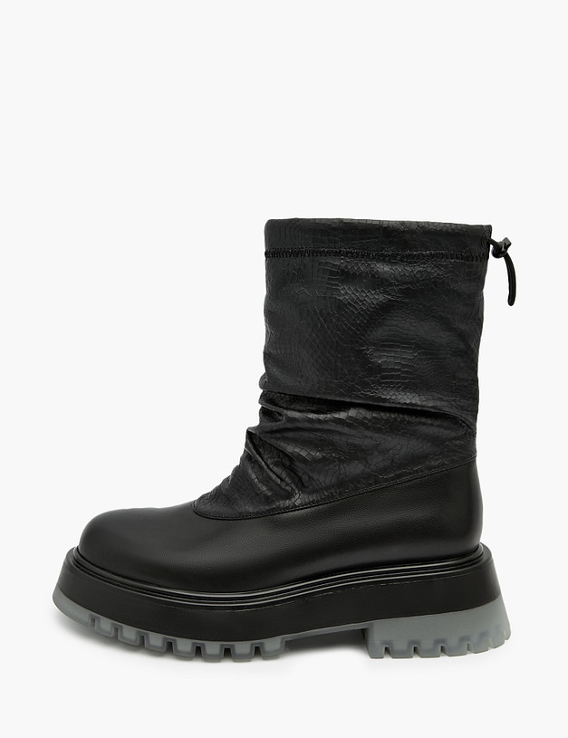 Черные женские челси MASCOTTE 172-3201121-3100M | ракурс 1