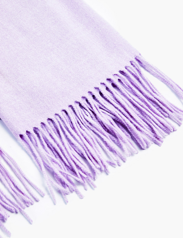 Фиолетовый женский шарф MASCOTTE 766-2222-2407 | ракурс 3