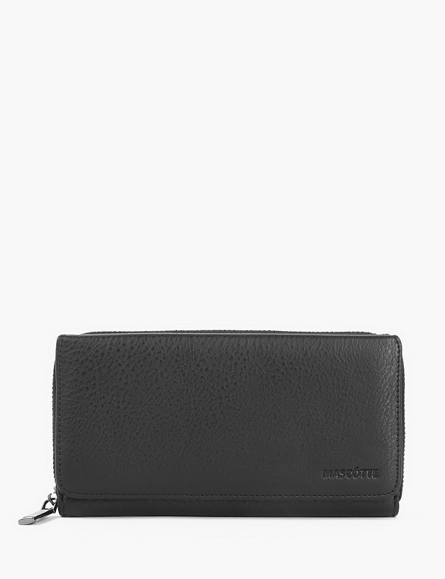 Черное мужское портмоне MASCOTTE 622-2109-102 | ракурс 2