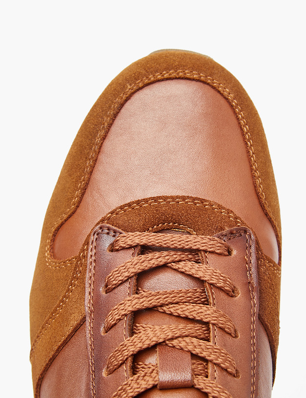 Коричневые мужские зимние кроссовки MASCOTTE 58-3212333-4195M | ракурс 5