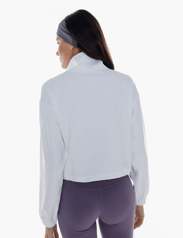 Белая спортивная олимпийка MASCOTTE 234-3189-2401 | ракурс 3