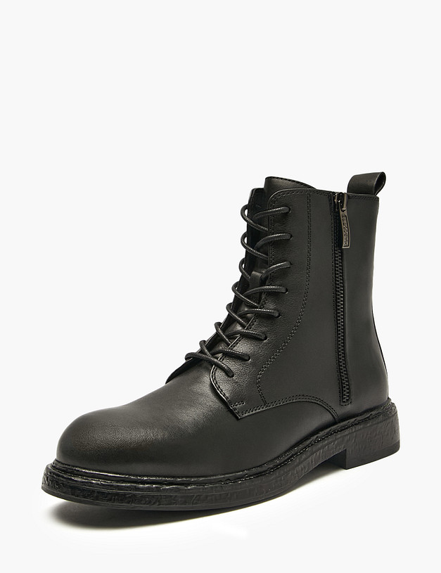 Черные женские ботинки MASCOTTE 58-522121-0102 | ракурс 2