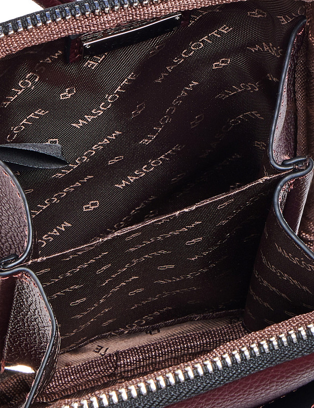 Бордовая женская сумка для мобильного MASCOTTE 610-5201-605 | ракурс 4