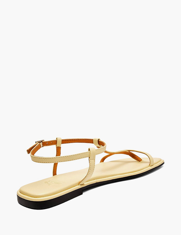 Желтые женские сандалии MASCOTTE 94-614712-1011M | ракурс 3