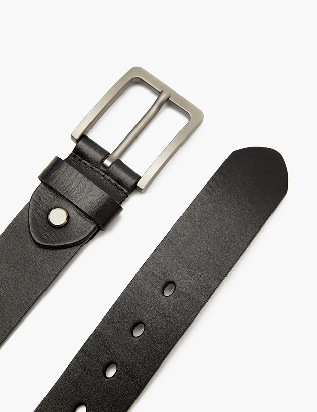 Темно-синий мужской ремень MASCOTTE 703-3223-113 | ракурс 3