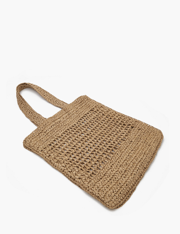 Плетеная женская сумка-шоппер MASCOTTE 776-4130-2409 | ракурс 3