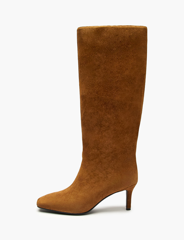 Коричневые женские сапоги MASCOTTE 126-424021-0609 | ракурс 3