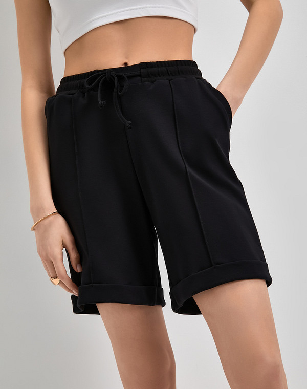 790-3113-2602 Шорты женские черн, Mascotte