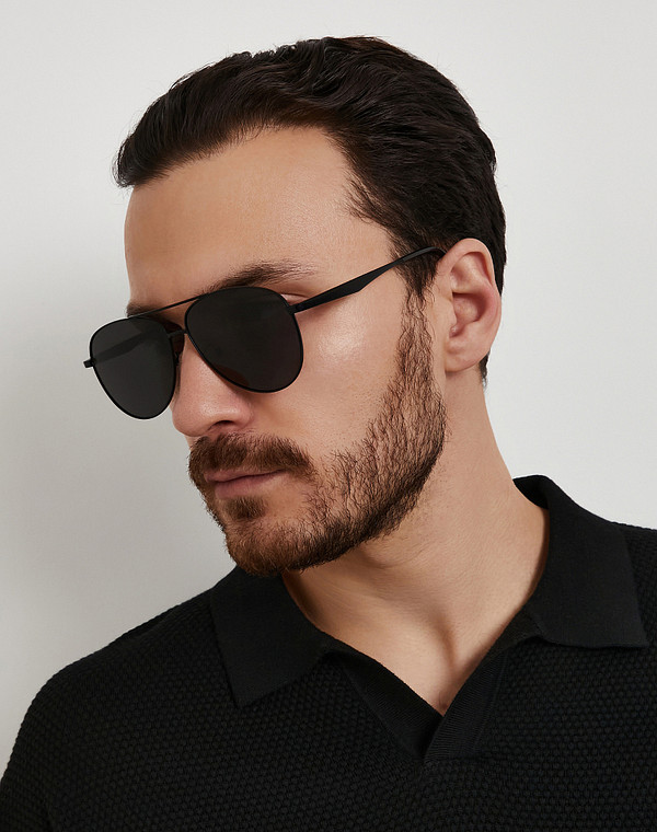 793-6146-7710 Очки мужские и.мат. черн, Mascotte