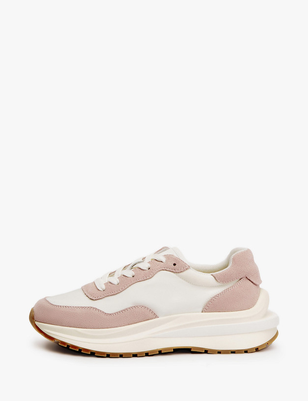 Розовые женские кроссовки MASCOTTE 234-312421-0206 | ракурс 3