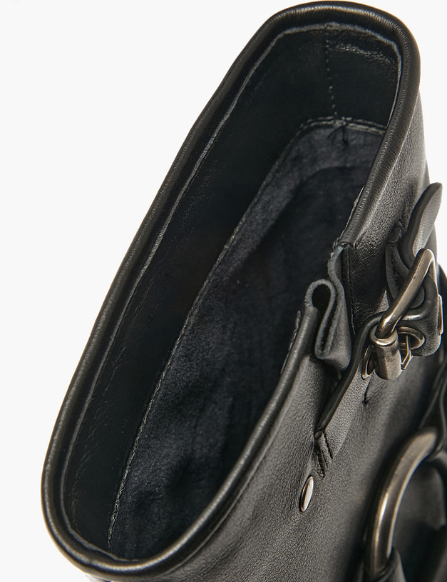 Черные женские ботинки MASCOTTE 175-5280521-3100M | ракурс 6