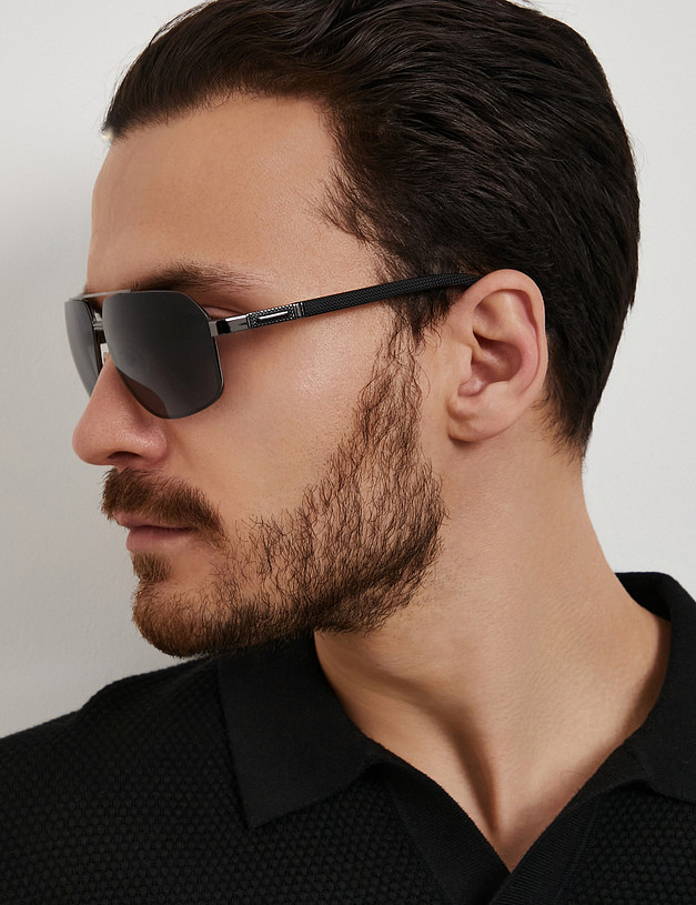 Серые мужские очки MASCOTTE 793-6117-7710 | ракурс 2