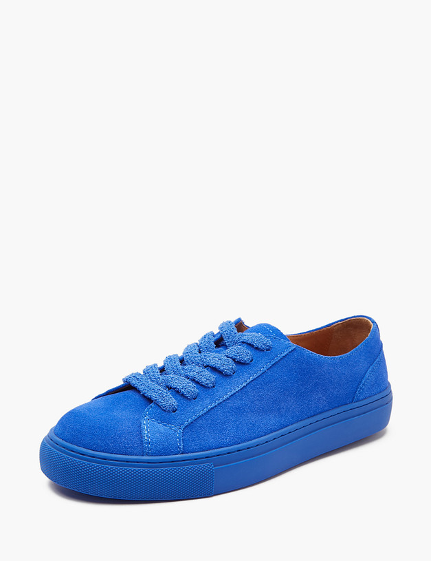 Синие женские кеды MASCOTTE 22-4120411-0203 | ракурс 2