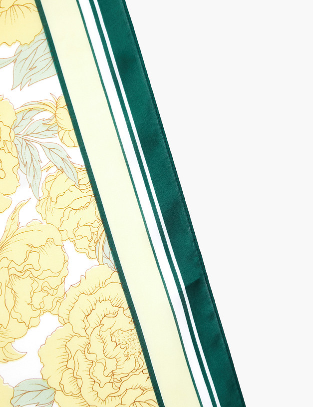 Желтый женский платок MASCOTTE 766-4112-2418 | ракурс 3