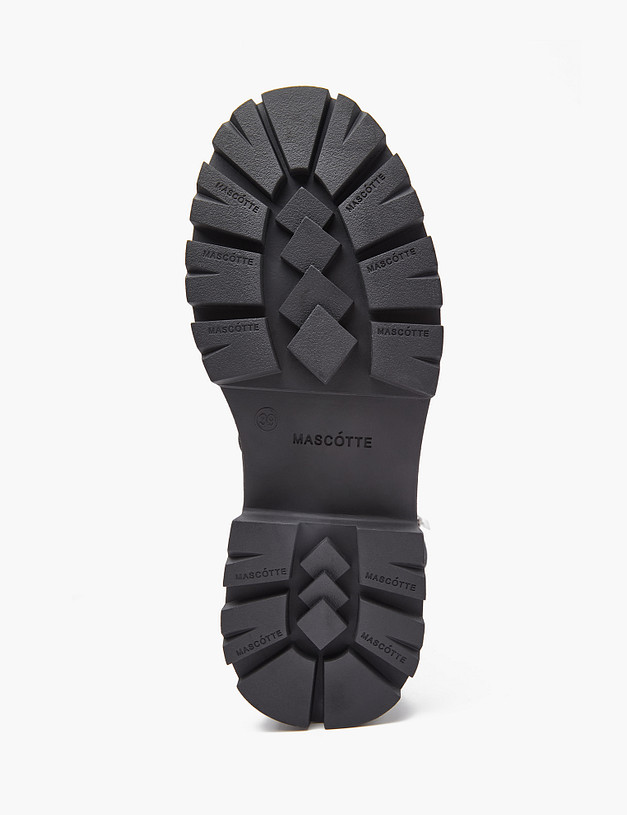Черные женские зимние ботинки MASCOTTE 233-3201736-3605M | ракурс 5