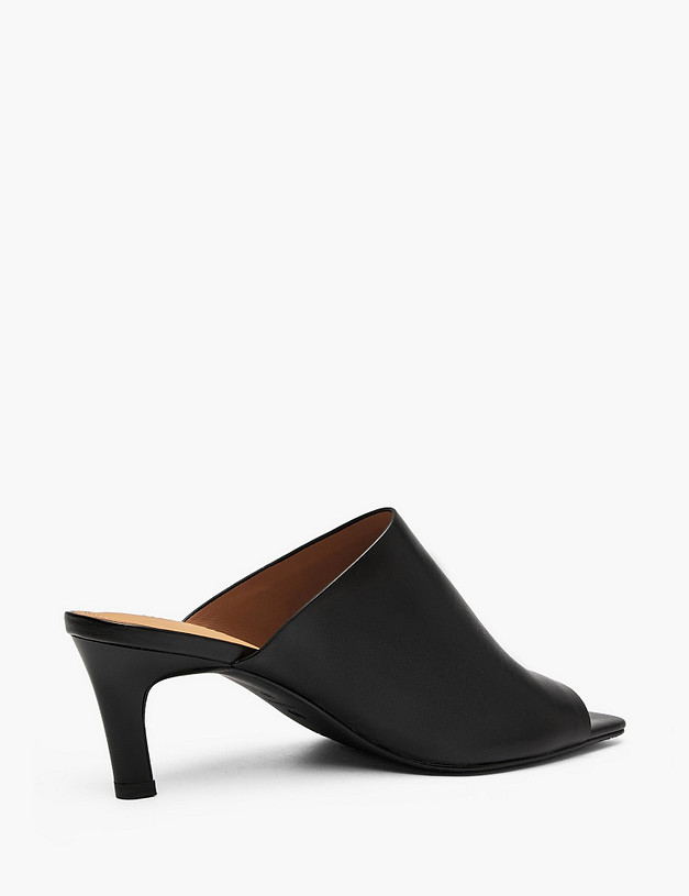 Черные женские сабо MASCOTTE 233-614411-3501M | ракурс 3