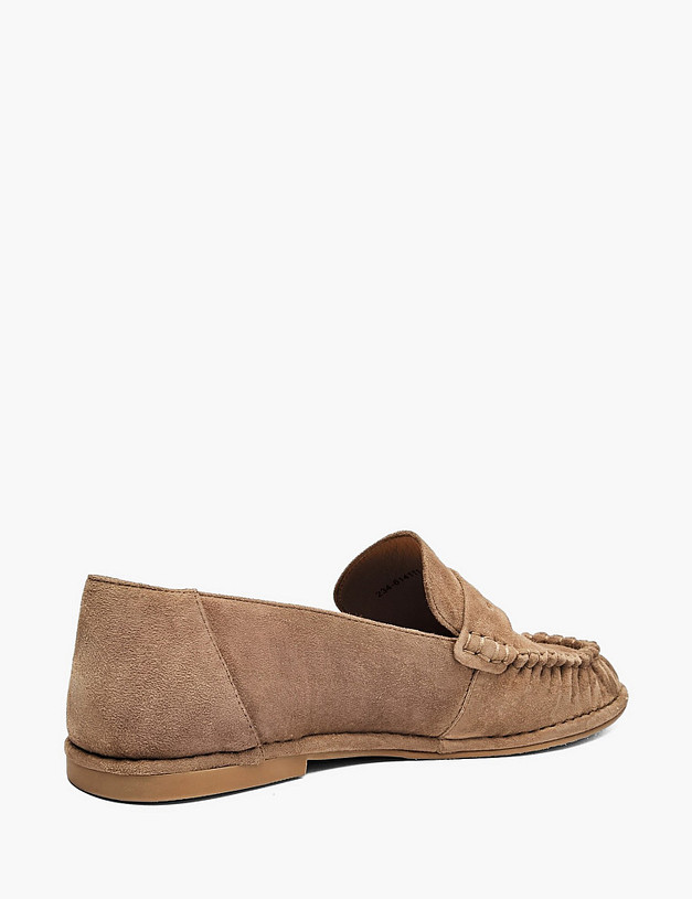 Бежевые женские лоферы MASCOTTE 234-614111-3671M | ракурс 3