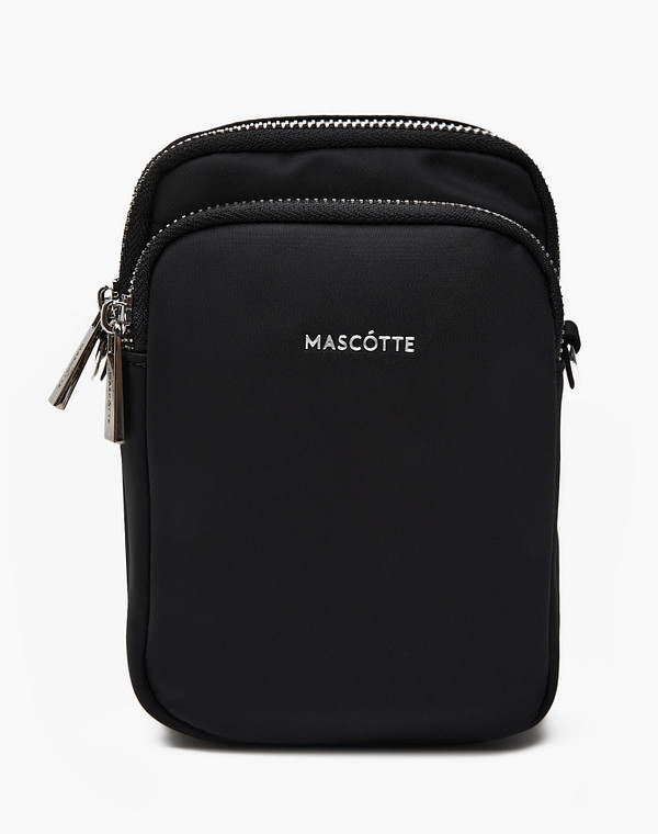 670-4113-202 Сумка женская текстиль-и.кожа/текстиль черн, S, Mascotte