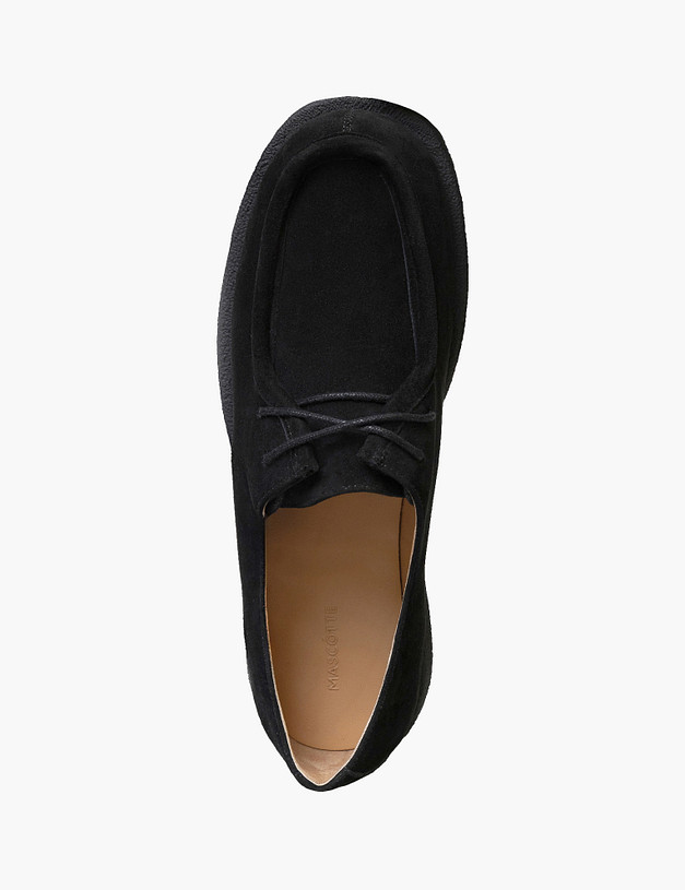 Черные женские полуботинки MASCOTTE 126-522511-3605M | ракурс 4